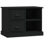 Black bedside table 60x35.5x45 cm by vidaXL, Nightstands - Ref: Foro24-816369, Price: 57,15 €, Discount: %