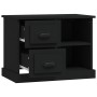 Black bedside table 60x35.5x45 cm by vidaXL, Nightstands - Ref: Foro24-816369, Price: 57,15 €, Discount: %