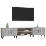 Sonoma gray plywood TV cabinet 180x31.5x40 cm by vidaXL, TV Furniture - Ref: Foro24-816270, Price: 91,33 €, Discount: %