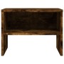 Smoked oak plywood nightstand 40x30x30 cm by vidaXL, Nightstands - Ref: Foro24-815237, Price: 25,95 €, Discount: %