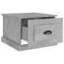 Mesa de centro madera contrachapada gris hormigón 50x50x35 cm de vidaXL, Mesas de centro - Ref: Foro24-816252, Precio: 47,57 ...