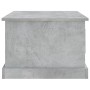 Mesa de centro madera contrachapada gris hormigón 50x50x35 cm de vidaXL, Mesas de centro - Ref: Foro24-816252, Precio: 47,57 ...