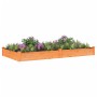 Flowerbed planter with brown fir wood lining 240x120x25 cm by vidaXL, Pots and planters - Ref: Foro24-364302, Price: 90,76 €,...