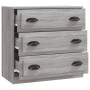 Aparador de madera contrachapada gris Sonoma 70x35,5x67,5 cm de vidaXL, Aparadores - Ref: Foro24-816230, Precio: 101,99 €, De...