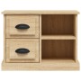 Sonoma oak nightstand 60x35.5x45 cm by vidaXL, Nightstands - Ref: Foro24-816371, Price: 54,91 €, Discount: %