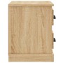 Sonoma oak nightstand 60x35.5x45 cm by vidaXL, Nightstands - Ref: Foro24-816371, Price: 54,91 €, Discount: %