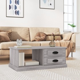 Sonoma gray plywood coffee table 90x50x35 cm by vidaXL, Coffee table - Ref: Foro24-816246, Price: 75,55 €, Discount: %