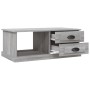 Mesa de centro madera contrachapada gris Sonoma 90x50x35 cm de vidaXL, Mesas de centro - Ref: Foro24-816246, Precio: 75,55 €,...