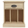 Bedside tables 2 units Sonoma oak color 43x36x50 cm by vidaXL, Nightstands - Ref: Foro24-816351, Price: 81,28 €, Discount: %