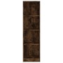 4-tier smoked oak wood shelf 40x24x143 cm by vidaXL, Bookcases and shelves - Ref: Foro24-816065, Price: 50,77 €, Discount: %