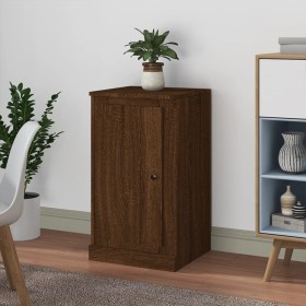 Brown oak plywood sideboard 37.5x35.5x67.5 cm by vidaXL, Sideboards - Ref: Foro24-816214, Price: 47,43 €, Discount: %