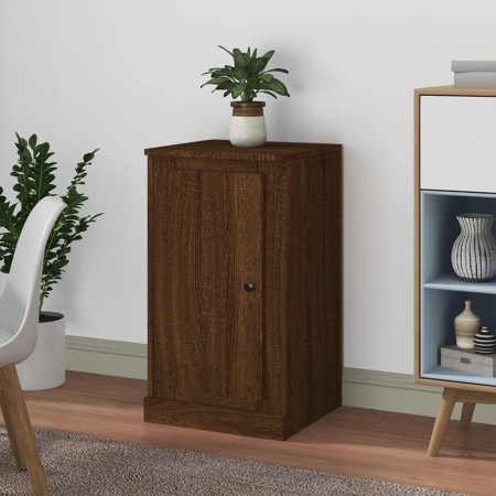 Brown oak plywood sideboard 37.5x35.5x67.5 cm by vidaXL, Sideboards - Ref: Foro24-816214, Price: 47,36 €, Discount: %