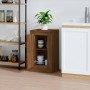 Brown oak plywood sideboard 37.5x35.5x67.5 cm by vidaXL, Sideboards - Ref: Foro24-816214, Price: 47,36 €, Discount: %