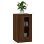 Brown oak plywood sideboard 37.5x35.5x67.5 cm by vidaXL, Sideboards - Ref: Foro24-816214, Price: 47,36 €, Discount: %