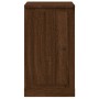 Aparador madera contrachapada marrón roble 37,5x35,5x67,5 cm de vidaXL, Aparadores - Ref: Foro24-816214, Precio: 47,36 €, Des...