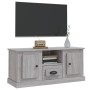 TV stand made of gray Sonoma plywood, measuring 100x35.5x45 cm. by vidaXL, TV Furniture - Ref: Foro24-816462, Price: 69,45 €,...