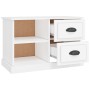 Weißer TV-Schrank aus Sperrholz, 73 x 35,5 x 47,5 cm von vidaXL, TV-Möbel - Ref: Foro24-816168, Preis: 57,61 €, Rabatt: %