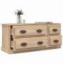 TV-Schrank aus Sonoma-Eichensperrholz, 100 x 35,5 x 45 cm von vidaXL, TV-Möbel - Ref: Foro24-816451, Preis: 88,99 €, Rabatt: %