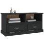 Black plywood TV cabinet 93x35.5x45 cm by vidaXL, TV Furniture - Ref: Foro24-816465, Price: 64,36 €, Discount: %