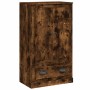 Aparador de madera contrachapada roble ahumado 60x35,5x103,5 cm de vidaXL, Aparadores - Ref: Foro24-816301, Precio: 92,43 €, ...