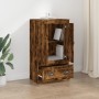 Aparador de madera contrachapada roble ahumado 60x35,5x103,5 cm de vidaXL, Aparadores - Ref: Foro24-816301, Precio: 92,43 €, ...