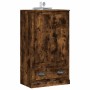 Aparador de madera contrachapada roble ahumado 60x35,5x103,5 cm de vidaXL, Aparadores - Ref: Foro24-816301, Precio: 92,43 €, ...