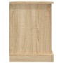 TV stand made of Sonoma oak plywood 99.5x35.5x48cm by vidaXL, TV Furniture - Ref: Foro24-816275, Price: 79,52 €, Discount: %