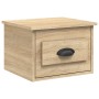 Wall bedside table 2 pcs Sonoma oak color 41.5x36x28 cm by vidaXL, Nightstands - Ref: Foro24-816383, Price: 60,12 €, Discount: %