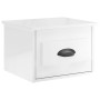 Wall bedside tables 2 pcs glossy white 41.5x36x28 cm by vidaXL, Nightstands - Ref: Foro24-816381, Price: 61,92 €, Discount: %