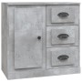 Aparador de madera contrachapada gris hormigón 70x35,5x67,5 cm de vidaXL, Aparadores - Ref: Foro24-816196, Precio: 94,84 €, D...