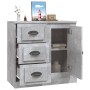 Aparador de madera contrachapada gris hormigón 70x35,5x67,5 cm de vidaXL, Aparadores - Ref: Foro24-816196, Precio: 94,84 €, D...