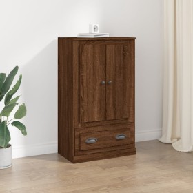 Oak brown plywood sideboard 60x35.5x103.5 cm by vidaXL, Sideboards - Ref: Foro24-816303, Price: 100,37 €, Discount: %