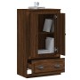 Aparador de madera contrachapada marrón roble 60x35,5x103,5 cm de vidaXL, Aparadores - Ref: Foro24-816303, Precio: 93,99 €, D...