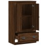 Aparador de madera contrachapada marrón roble 60x35,5x103,5 cm de vidaXL, Aparadores - Ref: Foro24-816303, Precio: 93,99 €, D...