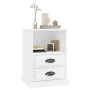 Nightstands 2 white units 43x36x60 cm by vidaXL, Nightstands - Ref: Foro24-816329, Price: 94,00 €, Discount: %