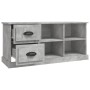 Mueble de TV madera contrachapada gris hormigón 102x35,5x47,5cm de vidaXL, Muebles TV - Ref: Foro24-816180, Precio: 67,83 €, ...