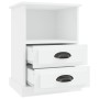 Nightstands 2 white units 43x36x60 cm by vidaXL, Nightstands - Ref: Foro24-816329, Price: 94,00 €, Discount: %