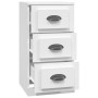 Aparador de madera contrachapada blanco 36x35,5x67,5 cm de vidaXL, Aparadores - Ref: Foro24-816216, Precio: 56,49 €, Descuent...