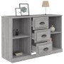 Aparador de madera contrachapada gris Sonoma 104,5x35,5x67,5 cm de vidaXL, Aparadores - Ref: Foro24-816238, Precio: 85,27 €, ...