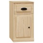 Auxiliary cabinet and plywood oak drawer 40x50x75 cm by vidaXL, Lockers and storage cabinets - Ref: Foro24-816483, Price: 74,...