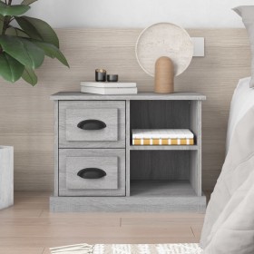 Sonoma gray nightstand 60x35.5x45 cm by vidaXL, Nightstands - Ref: Foro24-816374, Price: 56,99 €, Discount: %