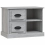 Mesita de noche gris Sonoma 60x35,5x45 cm de vidaXL, Mesitas de noche - Ref: Foro24-816374, Precio: 56,99 €, Descuento: %