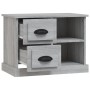 Mesita de noche gris Sonoma 60x35,5x45 cm de vidaXL, Mesitas de noche - Ref: Foro24-816374, Precio: 56,99 €, Descuento: %