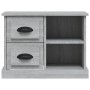 Mesita de noche gris Sonoma 60x35,5x45 cm de vidaXL, Mesitas de noche - Ref: Foro24-816374, Precio: 56,99 €, Descuento: %