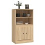 Aparador de madera contrachapada roble Sonoma 60x35,5x103,5 cm de vidaXL, Aparadores - Ref: Foro24-816315, Precio: 83,80 €, D...