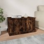 Aufbewahrungskoffer aus geräuchertem Eichensperrholz, 70 x 40 x 38 cm von vidaXL, Aufbewahrungskisten - Ref: Foro24-816509, P...