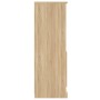 Aparador de madera contrachapada roble Sonoma 60x35,5x103,5 cm de vidaXL, Aparadores - Ref: Foro24-816315, Precio: 83,80 €, D...