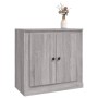 Aparador de madera contrachapada gris Sonoma 70x35,5x67,5 cm de vidaXL, Aparadores - Ref: Foro24-816190, Precio: 88,08 €, Des...