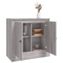 Aparador de madera contrachapada gris Sonoma 70x35,5x67,5 cm de vidaXL, Aparadores - Ref: Foro24-816190, Precio: 88,08 €, Des...