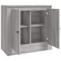 Aparador de madera contrachapada gris Sonoma 70x35,5x67,5 cm de vidaXL, Aparadores - Ref: Foro24-816190, Precio: 88,08 €, Des...